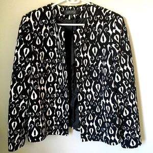 Kasper Women's Jacquard Cardigan Jacket